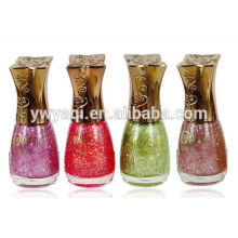 Competitive price customise wholesale nail polish with uv cap